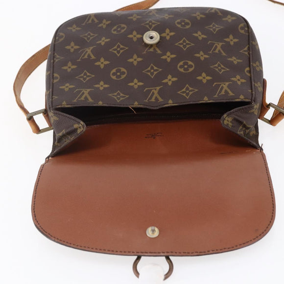 LOUIS VUITTON Monogram Saint Cloud GM Shoulder Bag M51242 LV Auth 150856