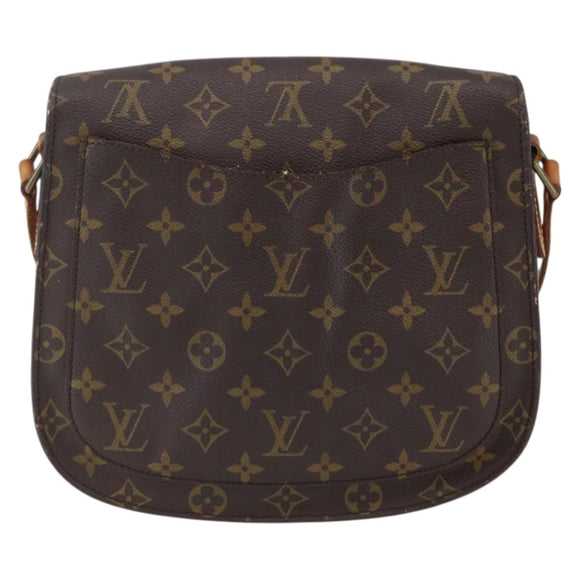 LOUIS VUITTON Monogram Saint Cloud GM Shoulder Bag M51242 LV Auth 150856