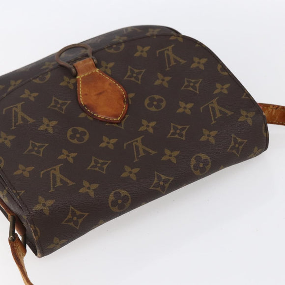 LOUIS VUITTON Monogram Saint Cloud GM Shoulder Bag M51242 LV Auth 150856