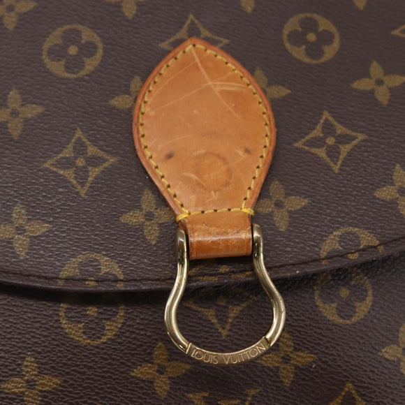 LOUIS VUITTON Monogram Saint Cloud GM Shoulder Bag M51242 LV Auth 150858