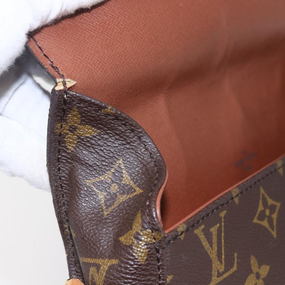 LOUIS VUITTON Monogram Saint Cloud GM Shoulder Bag M51242 LV Auth 150858