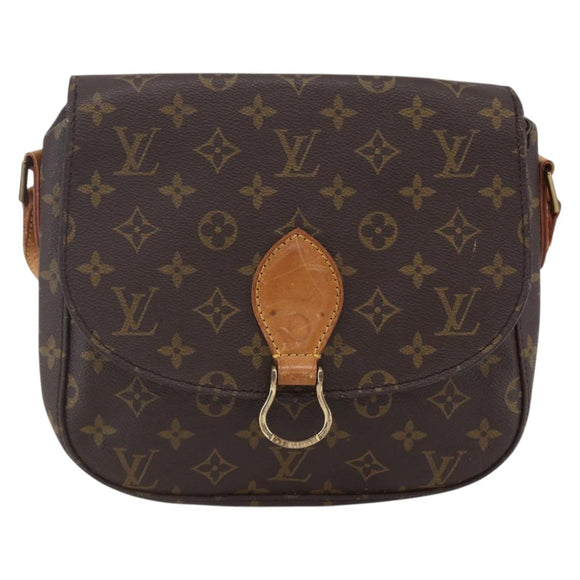 LOUIS VUITTON Monogram Saint Cloud GM Shoulder Bag M51242 LV Auth 150858