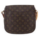 LOUIS VUITTON Monogram Saint Cloud GM Shoulder Bag M51242 LV Auth 150858-3
