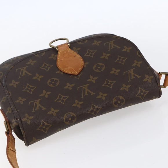 LOUIS VUITTON Monogram Saint Cloud GM Shoulder Bag M51242 LV Auth 150858