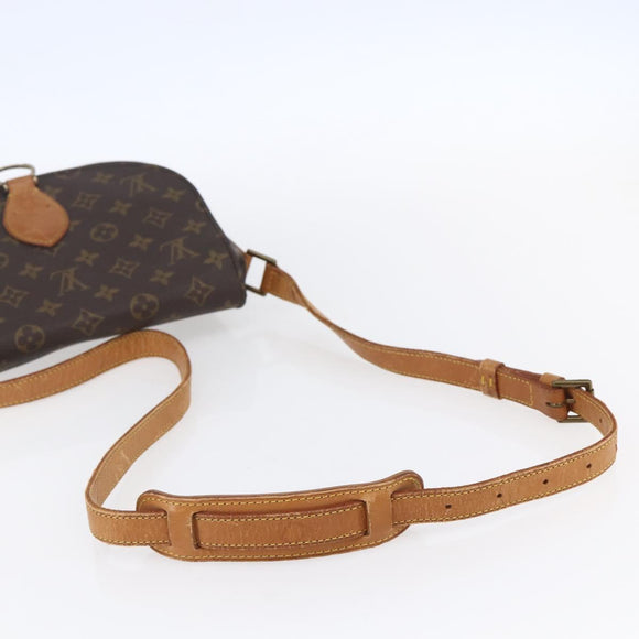 LOUIS VUITTON Monogram Saint Cloud GM Shoulder Bag M51242 LV Auth 150858