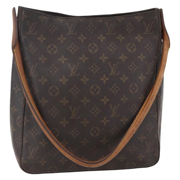LOUIS VUITTON Monogram Looping GM Shoulder Bag M51145 LV Auth 150862