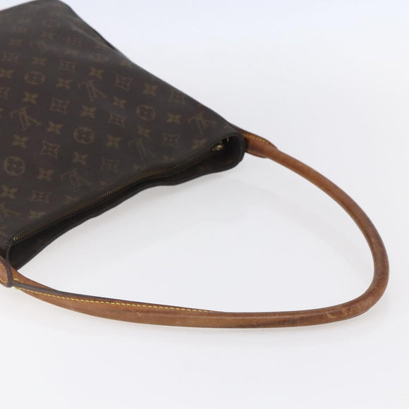 LOUIS VUITTON Monogram Looping GM Shoulder Bag M51145 LV Auth 150862