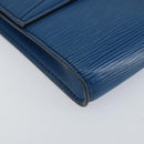 LOUIS VUITTON Epi Pochette Arche Shoulder Bag Blue M52575 LV Auth 150866-16