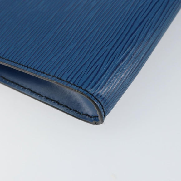 LOUIS VUITTON Epi Pochette Arche Shoulder Bag Blue M52575 LV Auth 150866