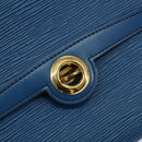 LOUIS VUITTON Epi Pochette Arche Shoulder Bag Blue M52575 LV Auth 150866-19