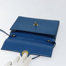 LOUIS VUITTON Epi Pochette Arche Shoulder Bag Blue M52575 LV Auth 150866-8
