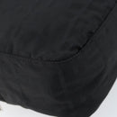 FENDI Zucca Canvas Tote Bag Black Brown Auth 150868-11