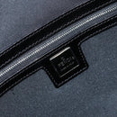 FENDI Zucca Canvas Tote Bag Black Brown Auth 150868-16