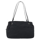 FENDI Zucca Canvas Tote Bag Black Brown Auth 150868-2