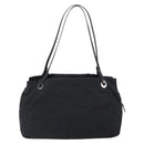 FENDI Zucca Canvas Tote Bag Black Brown Auth 150868-3