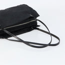 FENDI Zucca Canvas Tote Bag Black Brown Auth 150868-7