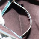 GUCCI Interlocking Shoulder Bag Leather Green Gold 121552 Auth 150873-21