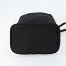 Salvatore Ferragamo Vala Shoulder Bag Nylon Black Gold Auth 150876-5