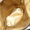 Salvatore Ferragamo Vala Shoulder Bag Nylon Black Gold Auth 150876-17