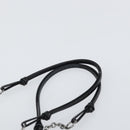 PRADA Beads Pouch Velor Green Silver Auth 150879-8