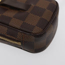 LOUIS VUITTON Damier Ebene Etui Okapi PM Pouch N61738 LV Auth 150882-16