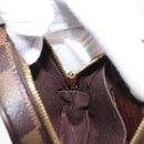 LOUIS VUITTON Damier Ebene Etui Okapi PM Pouch N61738 LV Auth 150882-18