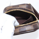 LOUIS VUITTON Damier Ebene Etui Okapi PM Pouch N61738 LV Auth 150882-20