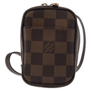 LOUIS VUITTON Damier Ebene Etui Okapi PM Pouch N61738 LV Auth 150882-13