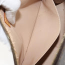 LOUIS VUITTON Monogram Trousse Demi Ronde Cosmetic Pouch M47520 LV Auth 150883-11