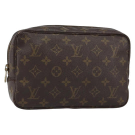 LOUIS VUITTON Monogram Trousse Toilette 23 Clutch Bag M47524 LV Auth 150884