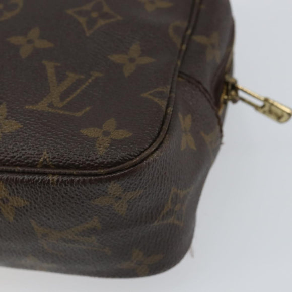 LOUIS VUITTON Monogram Trousse Toilette 23 Clutch Bag M47524 LV Auth 150884