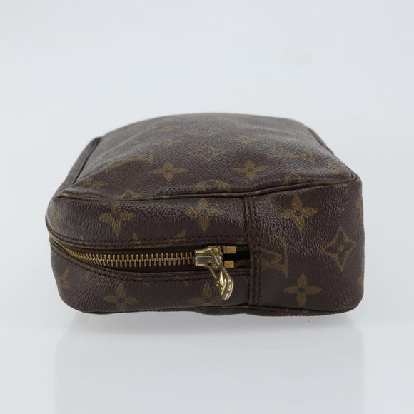 LOUIS VUITTON Monogram Trousse Toilette 23 Clutch Bag M47524 LV Auth 150884