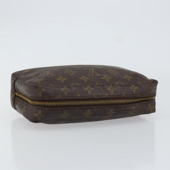 LOUIS VUITTON Monogram Trousse Toilette 23 Clutch Bag M47524 LV Auth 150884