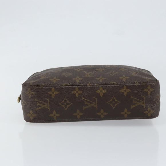 LOUIS VUITTON Monogram Trousse Toilette 23 Clutch Bag M47524 LV Auth 150884