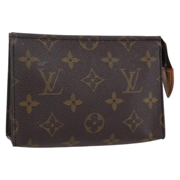 LOUIS VUITTON Monogram Poche Toilette 15 Pouch M47546 LV Auth 150887