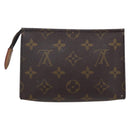 LOUIS VUITTON Monogram Poche Toilette 15 Pouch M47546 LV Auth 150887-2