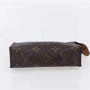 LOUIS VUITTON Monogram Poche Toilette 15 Pouch M47546 LV Auth 150887-6