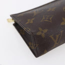 LOUIS VUITTON Monogram Poche Toilette 15 Pouch M47546 LV Auth 150887-14