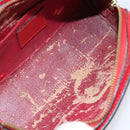 LOUIS VUITTON Epi Dauphine PM Pouch Castilian Red M48447 LV Auth 150890-10