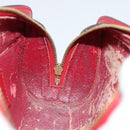 LOUIS VUITTON Epi Dauphine PM Pouch Castilian Red M48447 LV Auth 150890-18