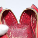 LOUIS VUITTON Epi Dauphine PM Pouch Castilian Red M48447 LV Auth 150890-19