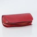 LOUIS VUITTON Epi Dauphine PM Pouch Castilian Red M48447 LV Auth 150890-5