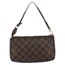 LOUIS VUITTON Damier Ebene Pochette Accessoires Pouch N41206 LV Auth 150892-2