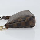 LOUIS VUITTON Damier Ebene Pochette Accessoires Pouch N41206 LV Auth 150892-4