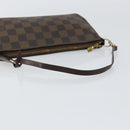 LOUIS VUITTON Damier Ebene Pochette Accessoires Pouch N41206 LV Auth 150892-7