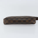 LOUIS VUITTON Damier Ebene Pochette Accessoires Pouch N41206 LV Auth 150892-5