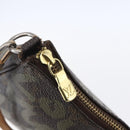 LOUIS VUITTON Graffiti Pochette Accessoires Pouch Khaki M92191 LV Auth 150893-10