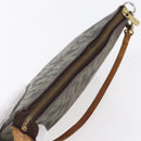 LOUIS VUITTON Graffiti Pochette Accessoires Pouch Khaki M92191 LV Auth 150893-6