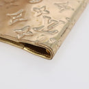 LOUIS VUITTON Miroir Agenda PM Day Planner Cover Gold R20962 LV Auth 150895-15