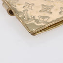 LOUIS VUITTON Miroir Agenda PM Day Planner Cover Gold R20962 LV Auth 150895-16